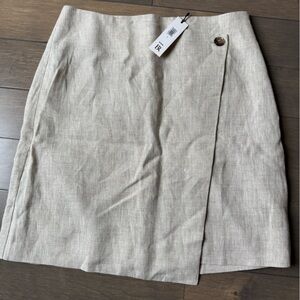 Banana Republic Linen Mini Skirt